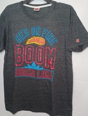He’s On Fire BOOM Shaka Laka Graphic Homage NBA Jam Catchphrase From Video Game